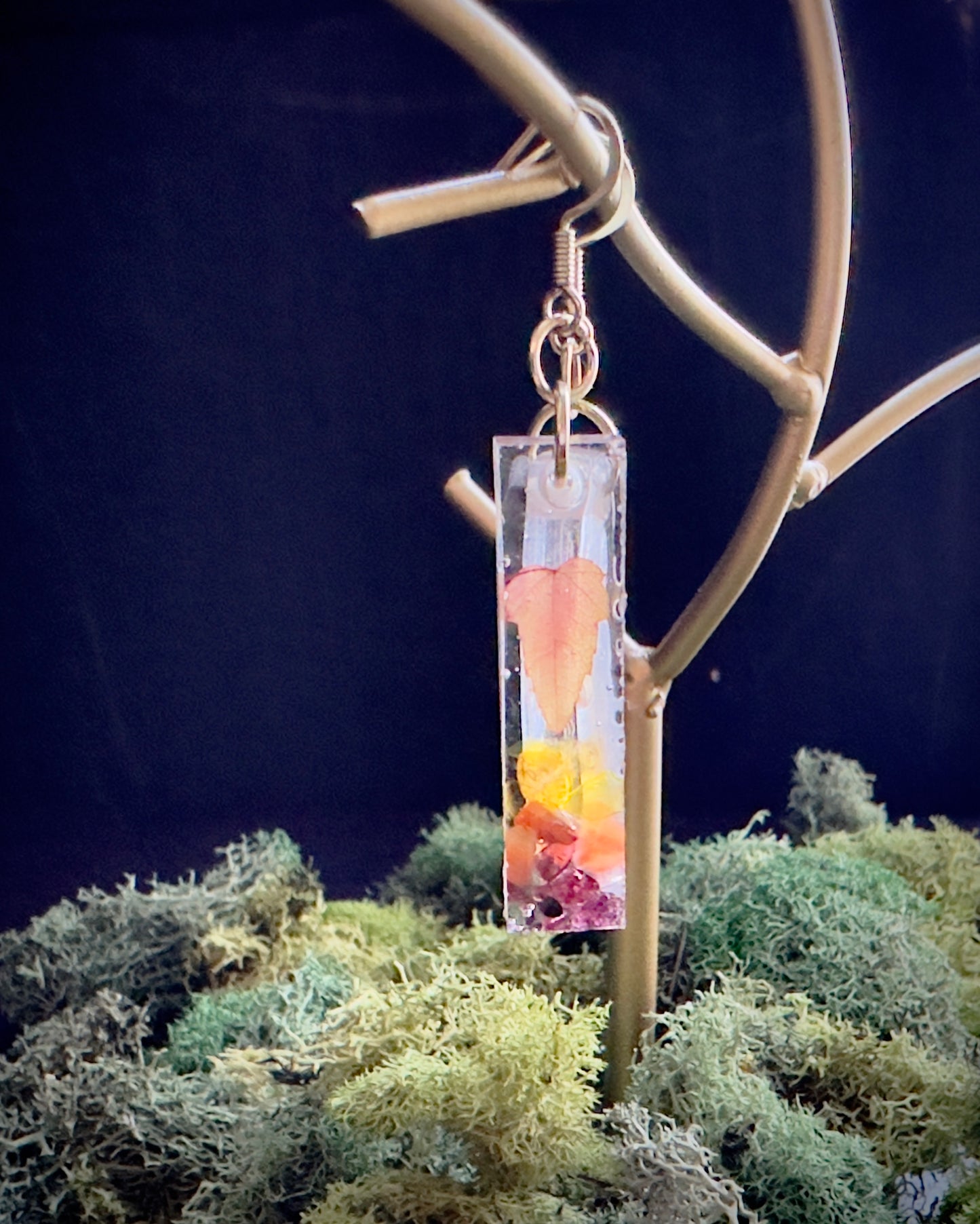 Fire of Fall earrings