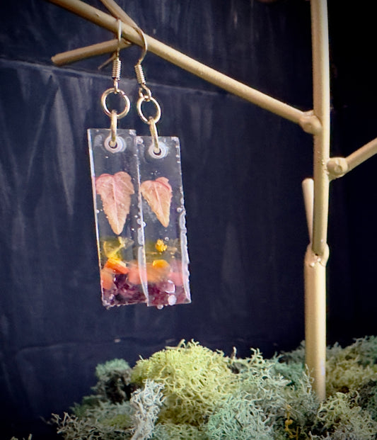Fire of Fall earrings