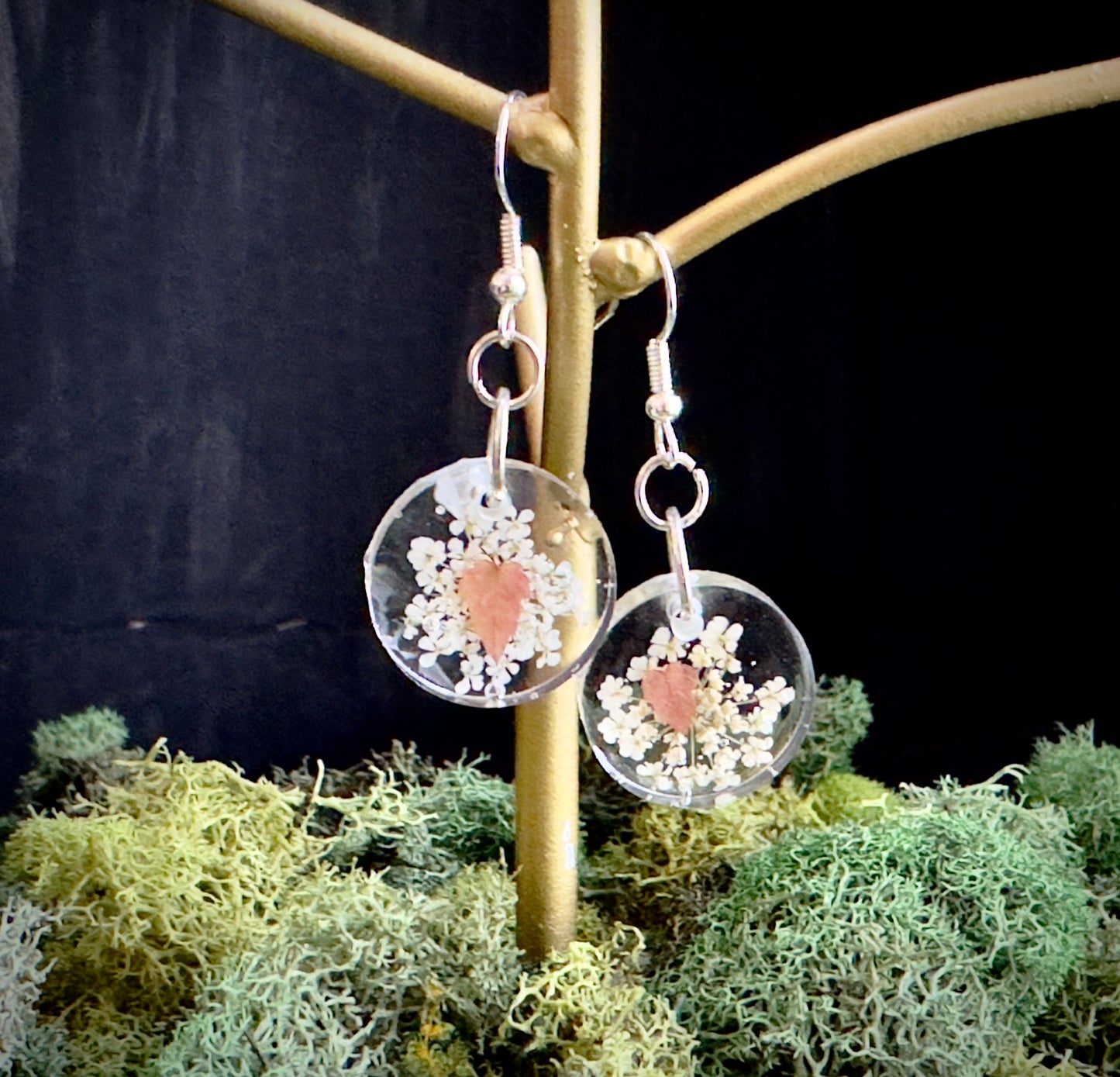 Fire Maple Bloom earrings